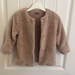 Faux fur jacket